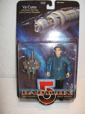 Vir Cotto with Heavy Warship from Centauri Republic - Babylon 5 Earth Alliance Space Station