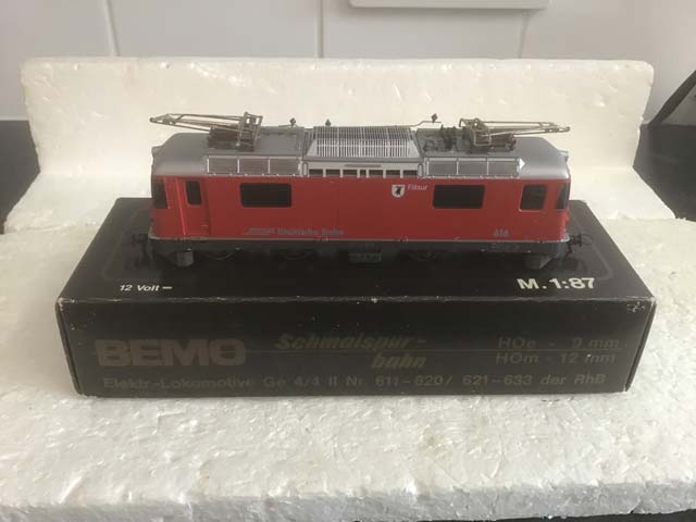 Bemo Railways 1258-126 Electric Locomotive RHB
