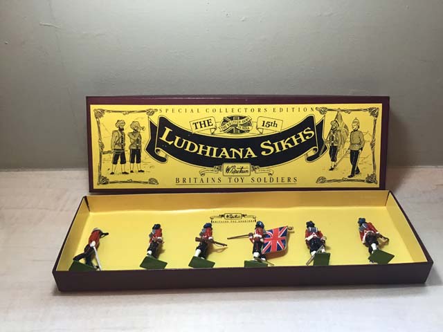 Britain’s Toy Soldiers Special Collectors Edition The 15th Ludhiana Sikhs - Aquitania Collectables