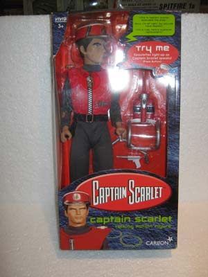 Captain Scarlet Talking Action Figure