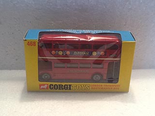 Corgi Toys 468 Routemaster Bus Outspan Oranges