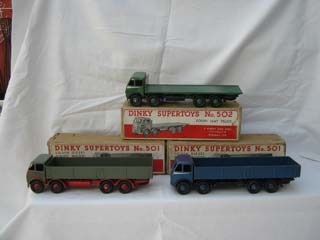 Dinky Super Toys 501 and 502