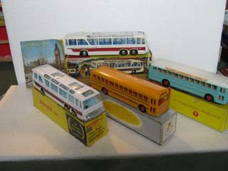 Dinky Toys Public Transport Vehicles 949, 952, 953, 954