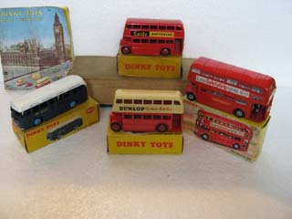 Dinky Toys Public Transport Vehicles 283, 289, 290, 291