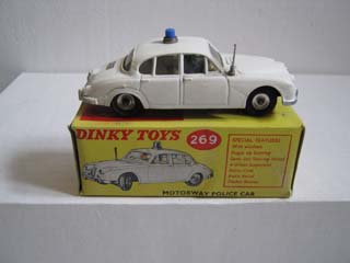 Dinky Toys 269 Jaguar Motorway Police Car
