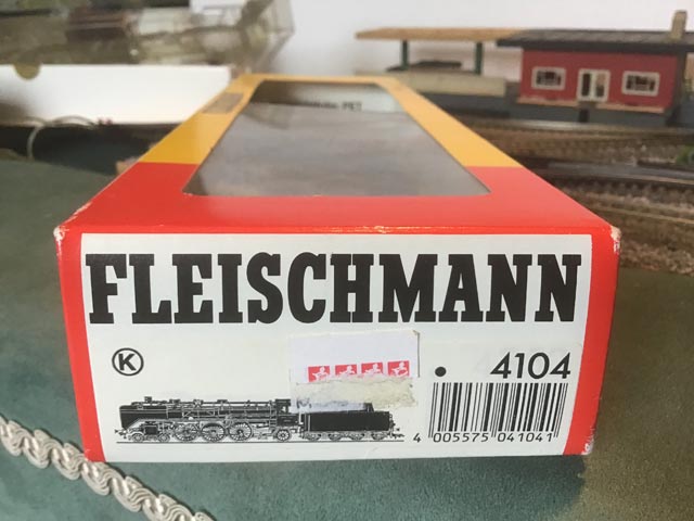 Fleischmann 4104 HO Steam Locomotive BR 03 161 The DRG Kk-Kulisse