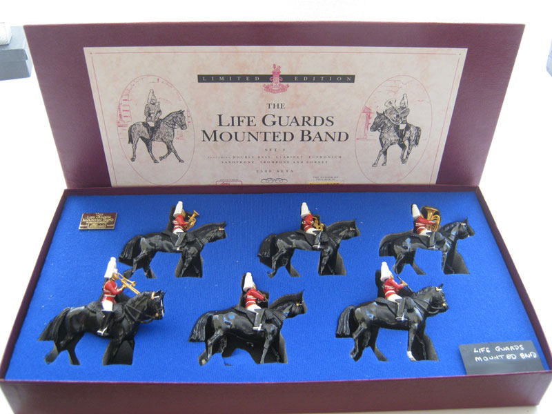 Britains Life Guards Mounted Band Set 5295 (1994) - Aquitania Collectables