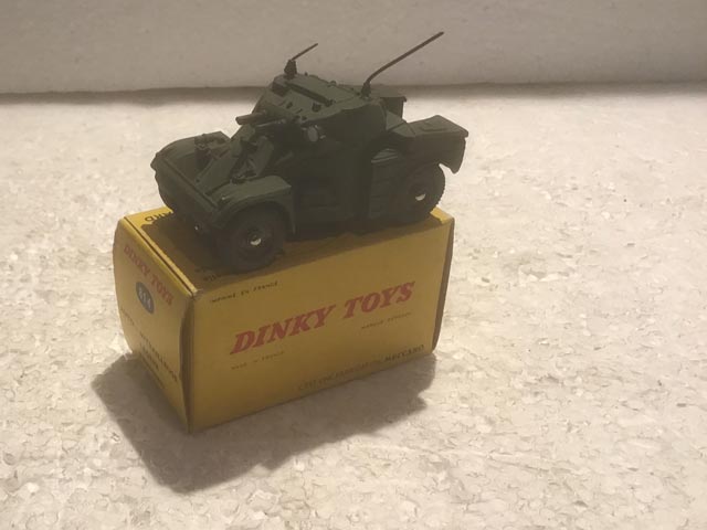 French Dinky Toys 814 AML Panhard Armoured Car Aquitania Collectables