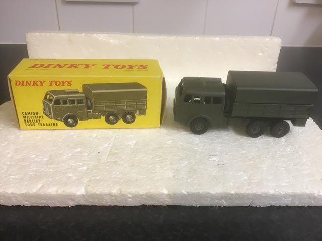 French Dinky Toys 818 Camino Militaire Berliet Tous Terrains Aquitania Collectables