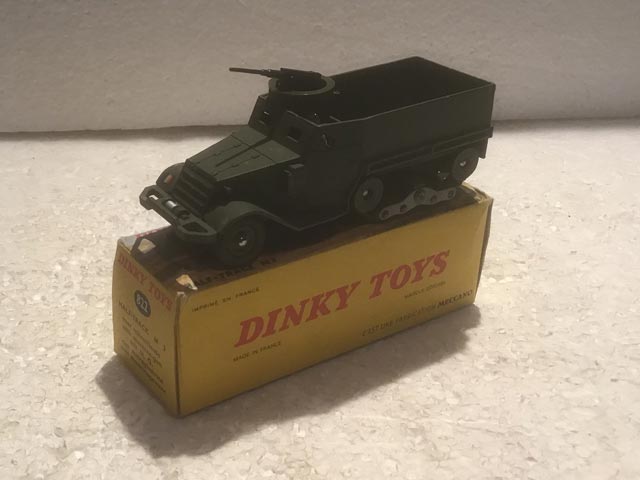 French Dinky Toys 822 Half-Track M3 Aquitania Collectables
