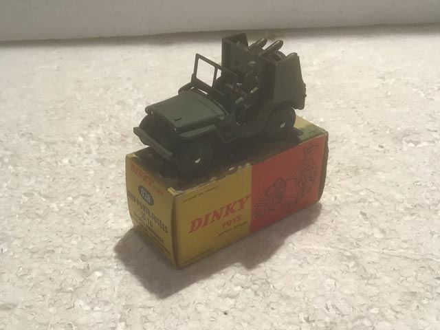 French Dinky Toys 828 Jeep SS10 Missile Launcher Porte Fusees Aquitania Collectables