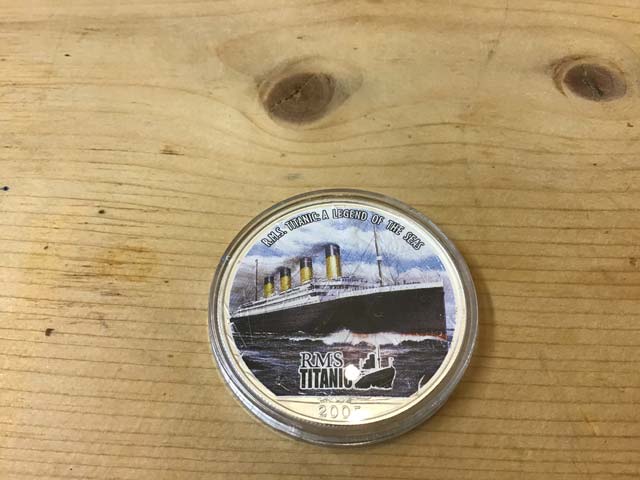 R.M.S. Titanic A Legend Of The Seas 2005 1oz Fine Silver One Dollar at Aquitania Collectables
