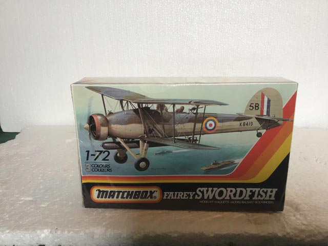 Matchbox Model Kit - Fairey Swordfish 1:72 Scale