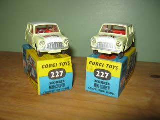 Corgi Toys 227 Mini Cooper Rally