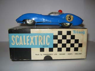 Scalextric Lister Jaguar with headlights C56
